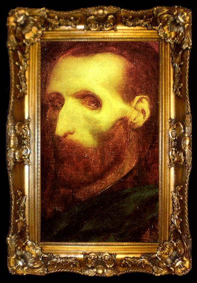 framed  alexandre correard portrait posthume de gericault, ta009-2